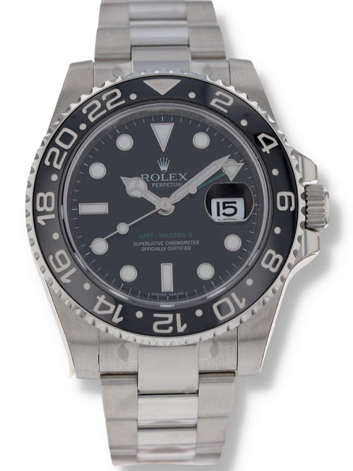 M39726: Rolex GMT-Master II, Ref. 116710, Full Set 2008 New Old Stock