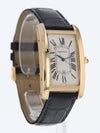 41094: Cartier 18k Tank Americaine Large, Ref. W2603156, Cartier Pouch
