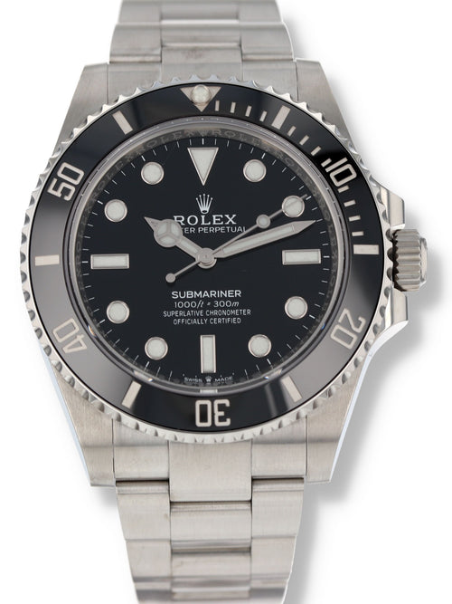 41186: Rolex Submariner 41 "No Date", Ref. 124060, 2021 Full Set