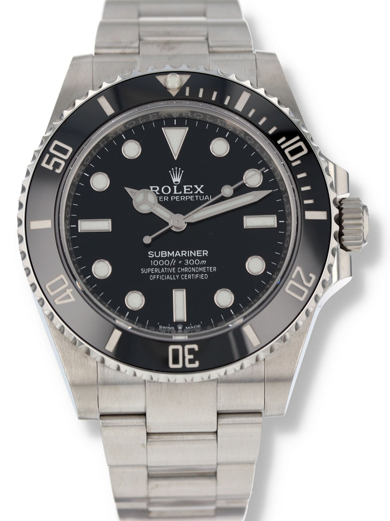 41186: Rolex Submariner 41 "No Date", Ref. 124060, 2021 Full Set