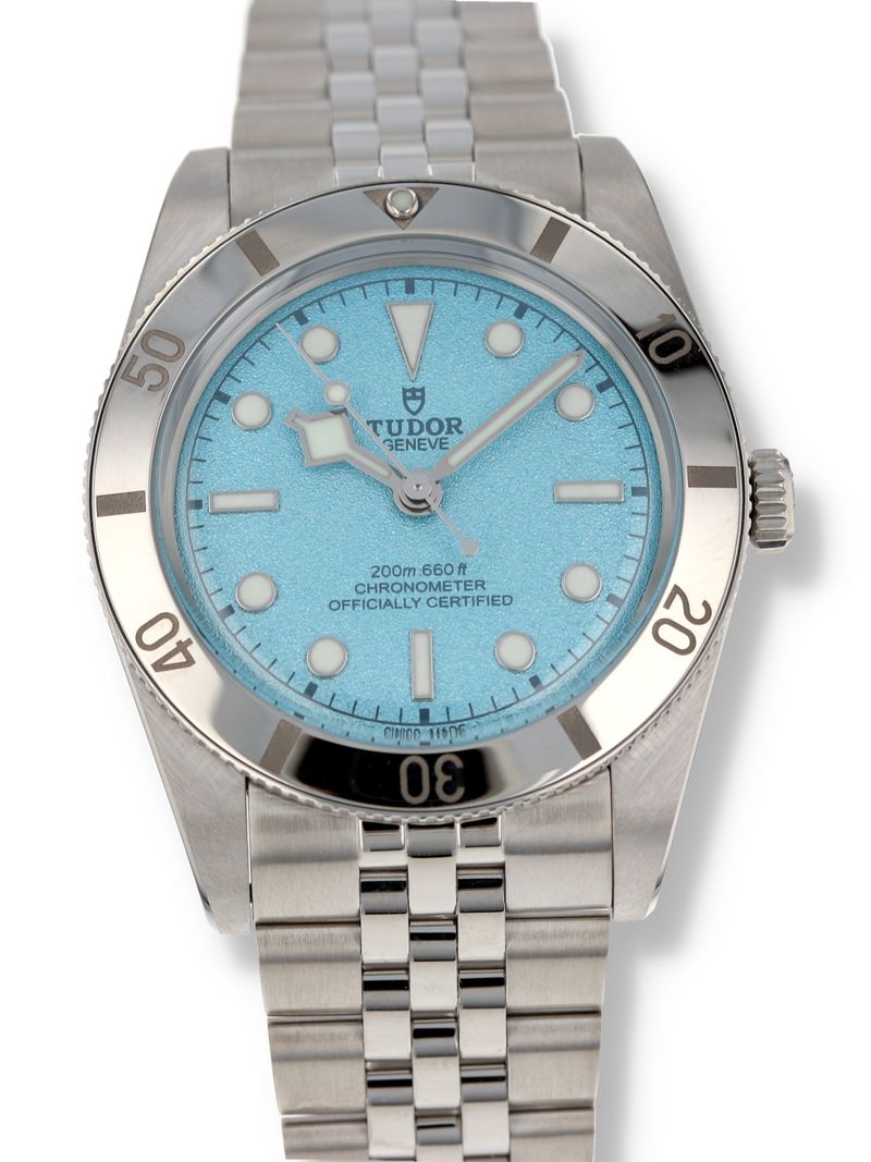 40898: Tudor Black Bay 54 "Lagoon Blue", Ref. 79000, Box and 2025 Card, UNWORN