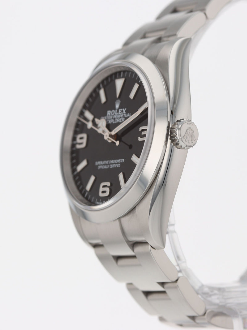 41030: Rolex Explorer 36, Ref. 124270, 2022 Full Set