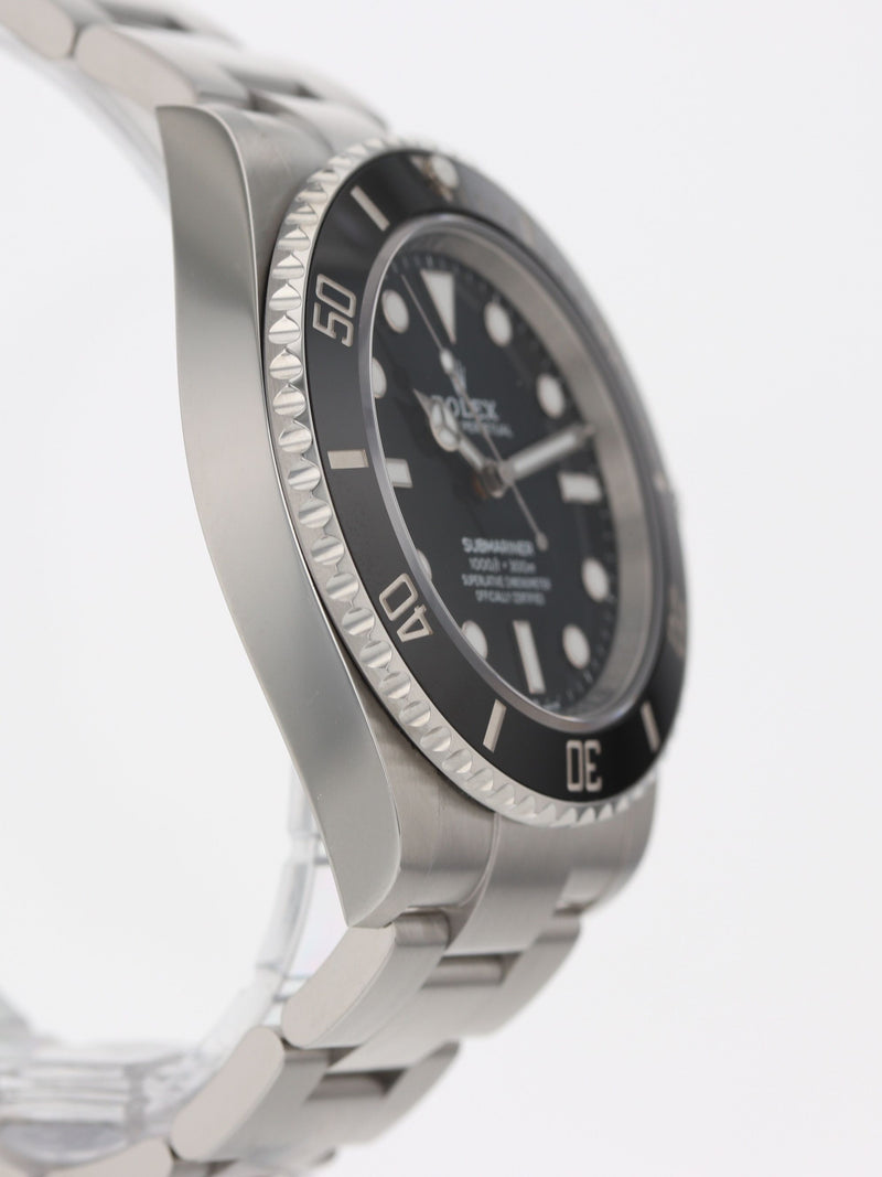 41001: Rolex Submariner 41 "No Date", Ref. 124060, 2024 Full Set