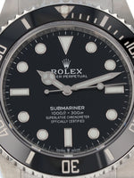 41186: Rolex Submariner 41 "No Date", Ref. 124060, 2021 Full Set