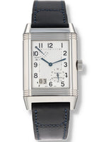 40820: Jaeger LeCoultre Reverso Grande Date 8 Days, Ref. Q3008420. Box and Booklets