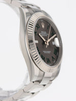 40166: Rolex Datejust 41 "Wimbledon", Ref. 126334, 2019 Full Set