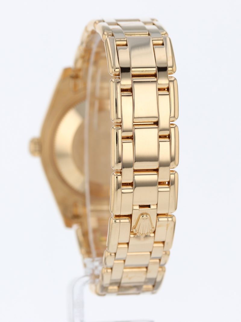 M40786: Rolex 18k Yellow Gold Datejust Pearlmaster 34, Ref. 81298, 2018 Full Set