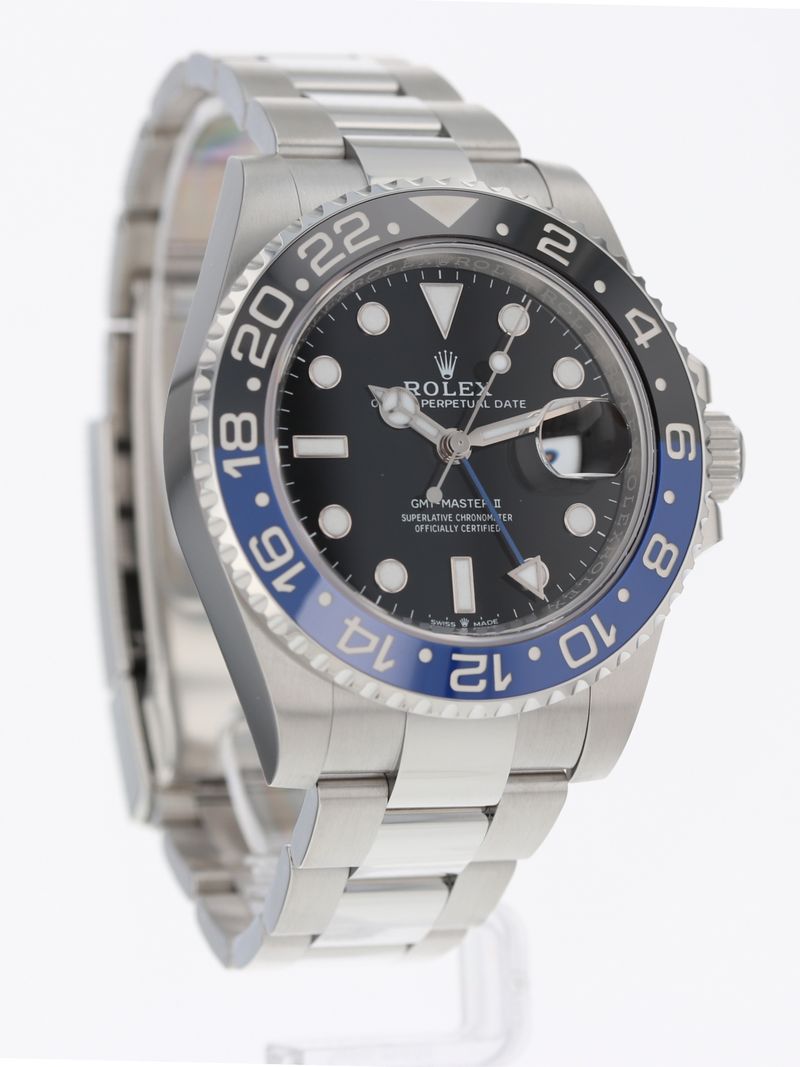 40964: Rolex GMT-Master II "Batman", Ref. 126710BLNR, 2025 Full Set UNWORN