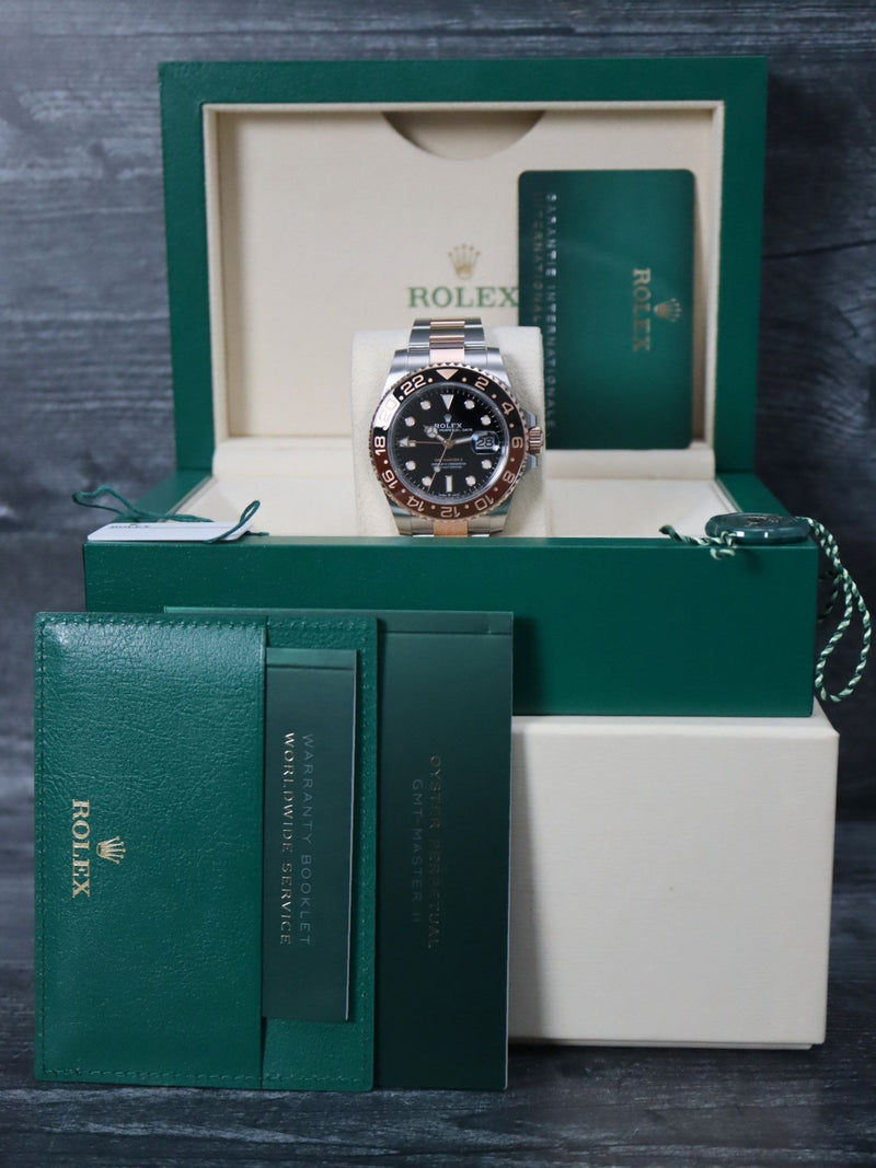 40913: Rolex GMT-Master II "Root Beer", Ref. 126711CHNR, 2021 Full Set