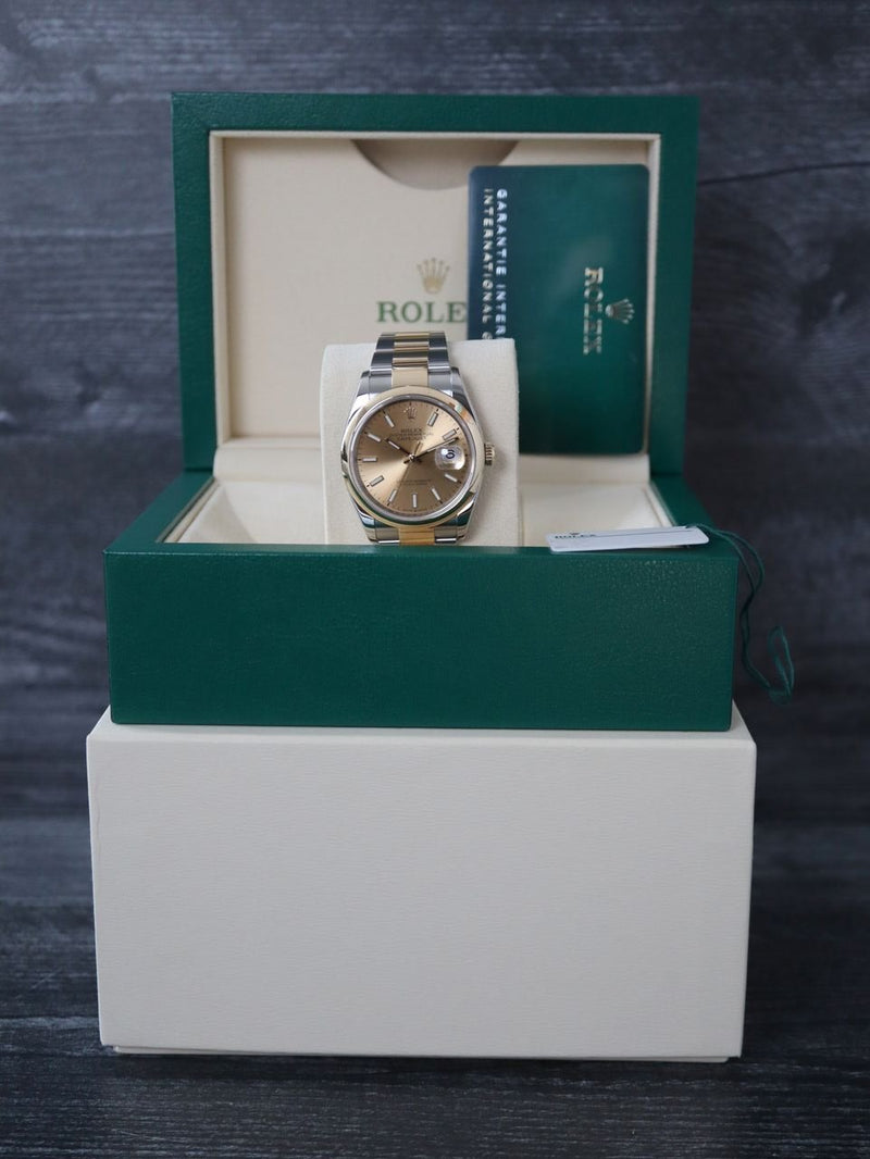 40354: Rolex Datejust 36, Ref. 126203, Box and 2023 Card