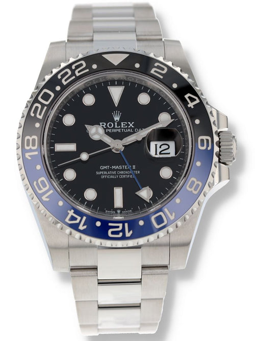 40964: Rolex GMT-Master II "Batman", Ref. 126710BLNR, 2025 Full Set UNWORN