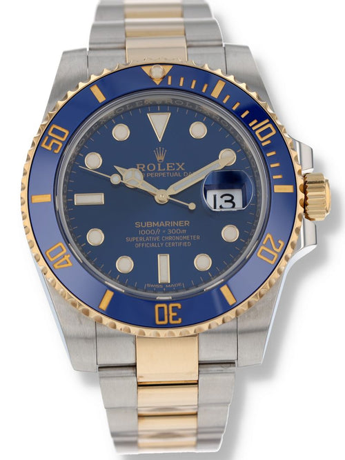 (RESERVED) 40145: Rolex Submariner 40, Ref. 116613LB, 2020 Full Set