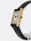 41128: Cartier 18k Small Tank Louis, Quartz, Ref. 86601