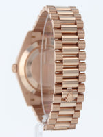 M41220: Rolex 18k Rose Gold Day-Date 40, Ref. 228345RBR, 2022 Full Set