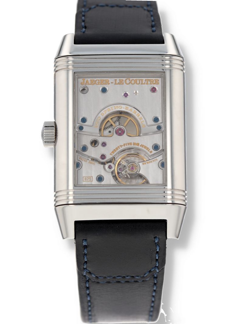 40820: Jaeger LeCoultre Reverso Grande Date 8 Days, Ref. Q3008420. Box and Booklets