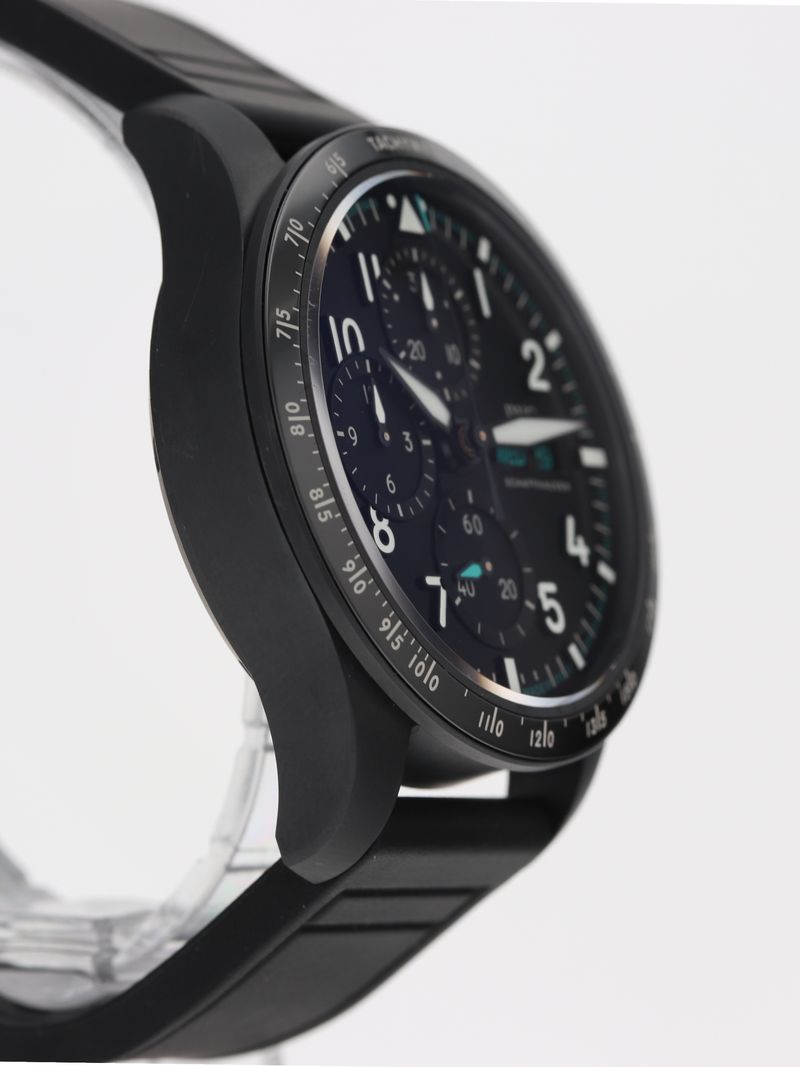 41075: IWC Pilot’s Watch Performance Chronograph 41 Mercedes-AMG PETRONAS Formula One™ Team, 2025 Full Set LIKE NEW