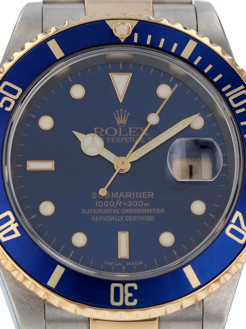 40203: Rolex Submariner 40, Ref. 16613, Full Set Circa 2001