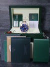 41178: Rolex Submariner 40, Ref. 116613LB, 2014 Full Set + 2024 Rolex Service Card