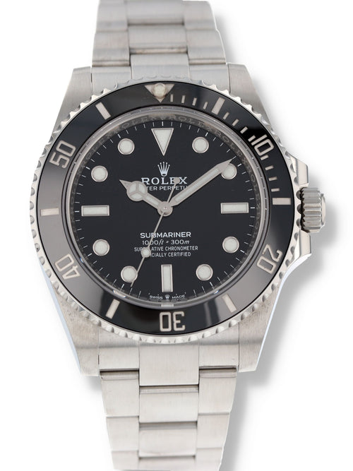 40910: Rolex Submariner "No Date", Ref. 124060, 2020 Full Set