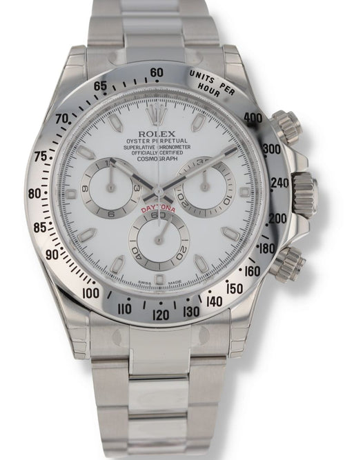 41330: Rolex Daytona, Ref. 116520, 2014 Full Set NEW OLD STOCK/UNWORN