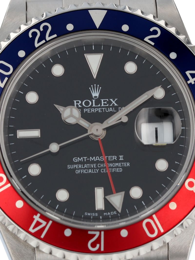 40851: Rolex GMT-Master II "Pepsi", Ref. 16710, Box and 2007 Papers