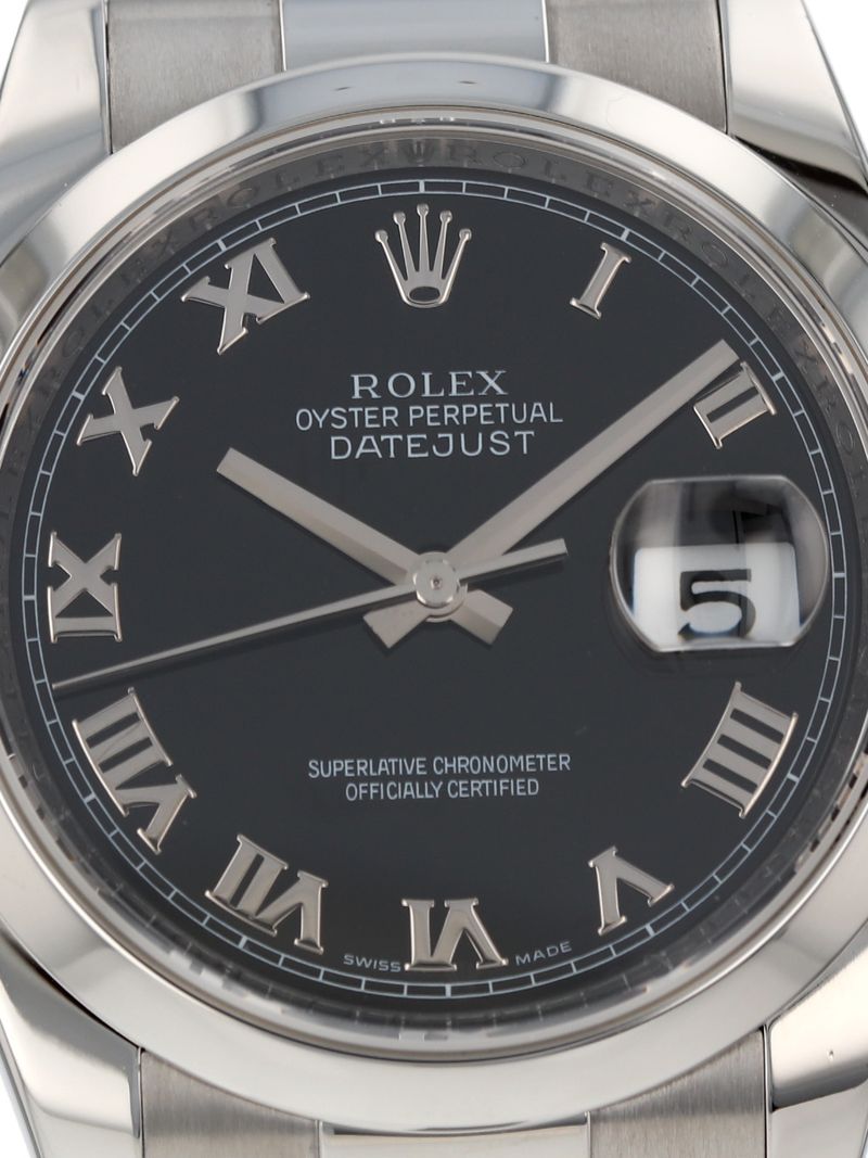 41061: Rolex Datejust 36, Ref. 116200, Box and 2007 Card
