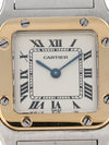 40908: Cartier Ladies Small Santos Galbee, Quartz, Ref. W20012C4, Cartier Papers