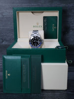 (T) 40933: Rolex GMT-Master II "Batman", Ref. 126710BLNR, Box and 2024 Card