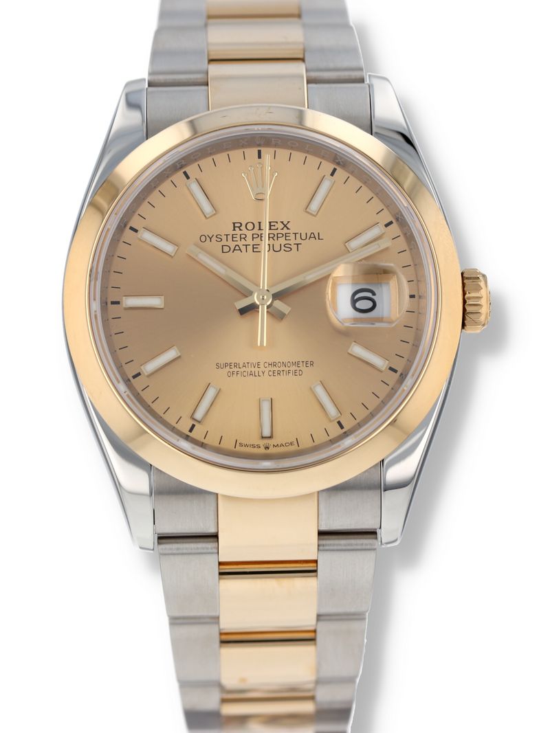 40354: Rolex Datejust 36, Ref. 126203, Box and 2023 Card