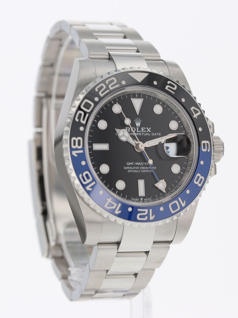 41150: Rolex GMT-Master II "Batman", Ref. 126710BLNR, 2023 Full Set