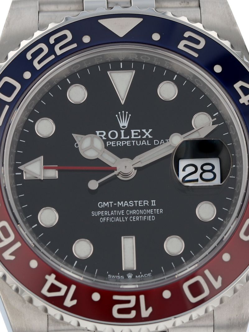 40159: Rolex GMT-Master II "Pepsi", Ref. 126710BLRO, Box and 2021 Card