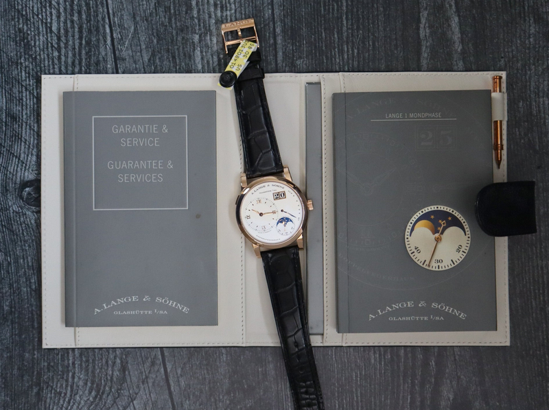 39982: A. Lange & Sohne Lange 1 Moonphase, Ref. 109.032, Box and Card 2003