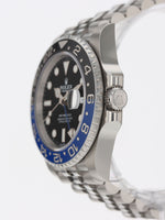 41153: Rolex GMT-Master II "Batgirl", Ref. 126710BLNR, 2022 Full Set NEW OLD STOCK