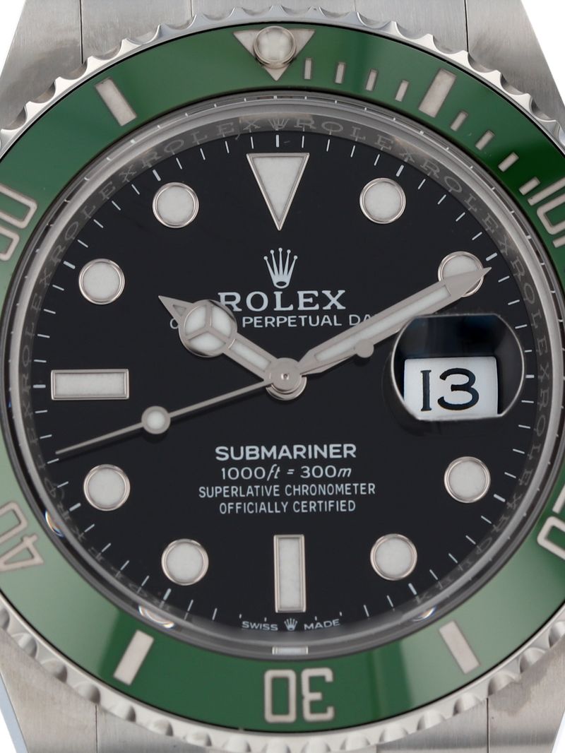 40305: Rolex Submariner 41, Ref. 126610LV, Box and 2024 Card LIKE NEW