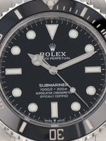 40736: Rolex Submariner "No Date", Ref. 124060, 2022 Full Set
