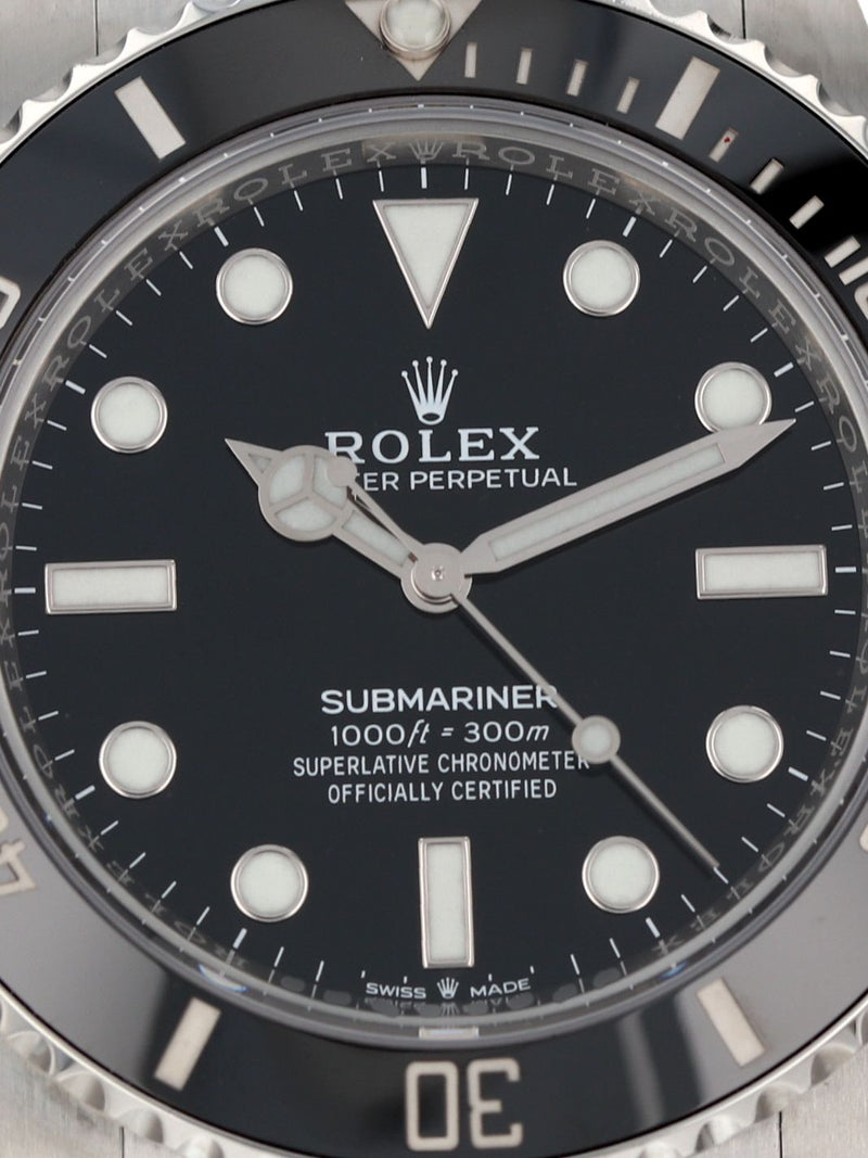 40736: Rolex Submariner "No Date", Ref. 124060, 2022 Full Set