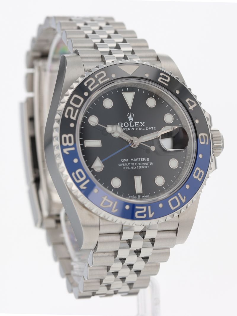 40869: Rolex GMT-Master II "Batgirl", Ref. 126710BLNR, Box and 2024 Card