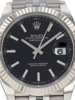 40094: Rolex Datejust 41, Ref. 126334, 2024 Full Set UNWORN