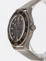 41171: Omega Titanium Limited Edition Seamaster 007, Ref. 210.90.42.20.01.001, 2023 Full Set. UNWORN