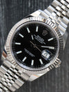 40094: Rolex Datejust 41, Ref. 126334, 2024 Full Set UNWORN