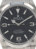 41109: Rolex Stainless Steel Explorer 39, Ref. 214270, 2012 Full Set