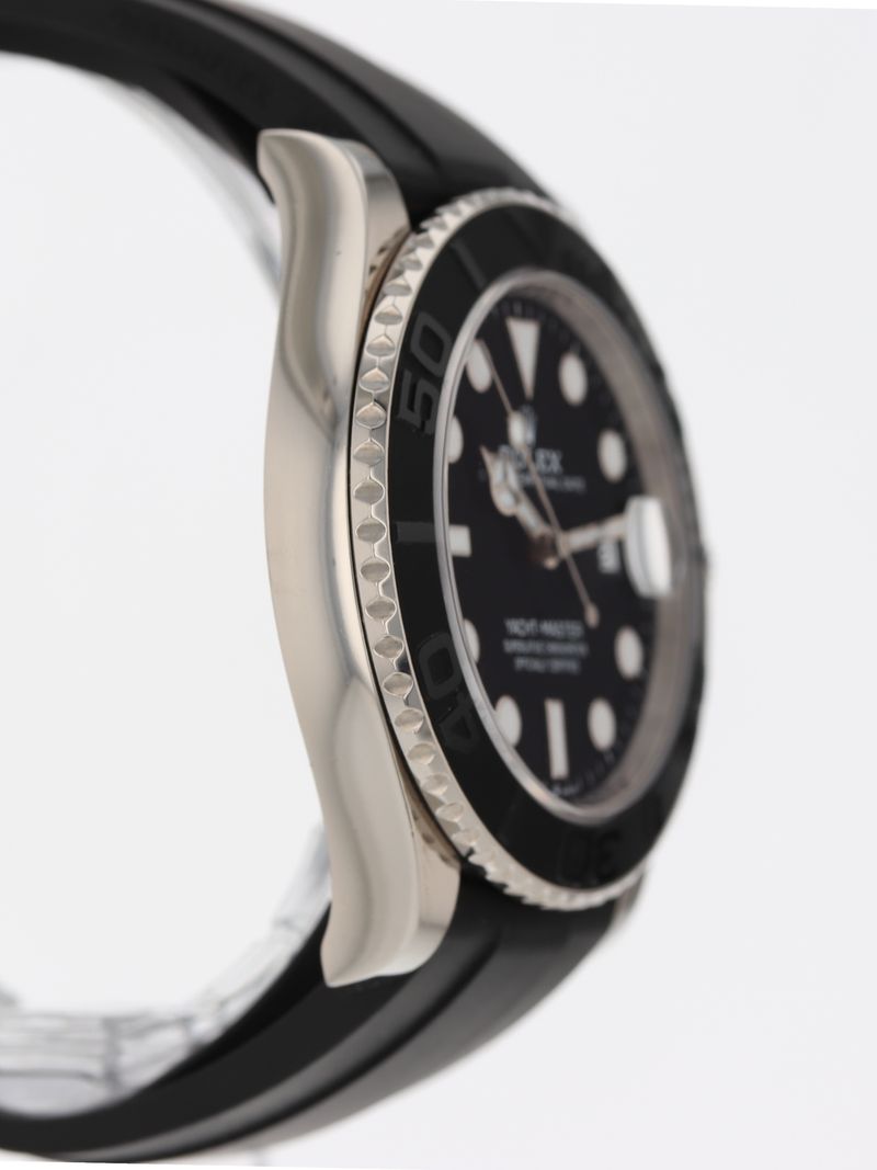 40872: Rolex 18k White Gold Yacht-Master 42, Ref. 226659, 2023 Full Set