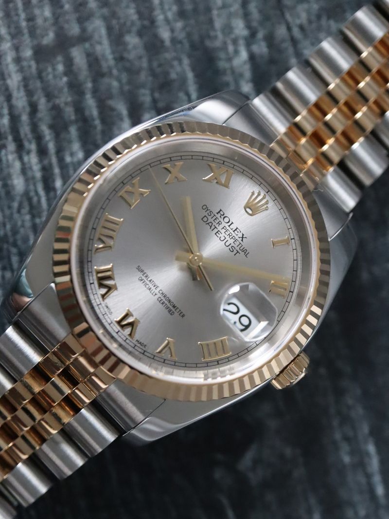 40927: Rolex Datejust 36, Ref. 116233, Box and 2006 Papers