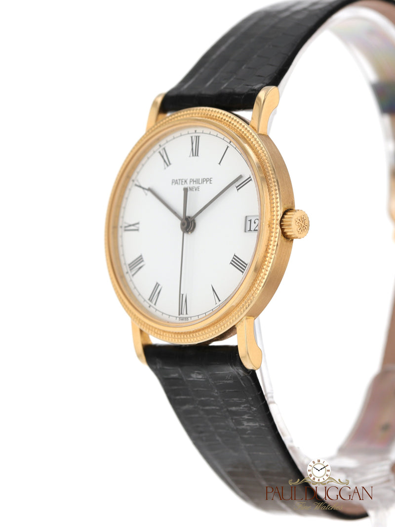 Patek 18k Yellow Gold Calatrava Ref. 3802