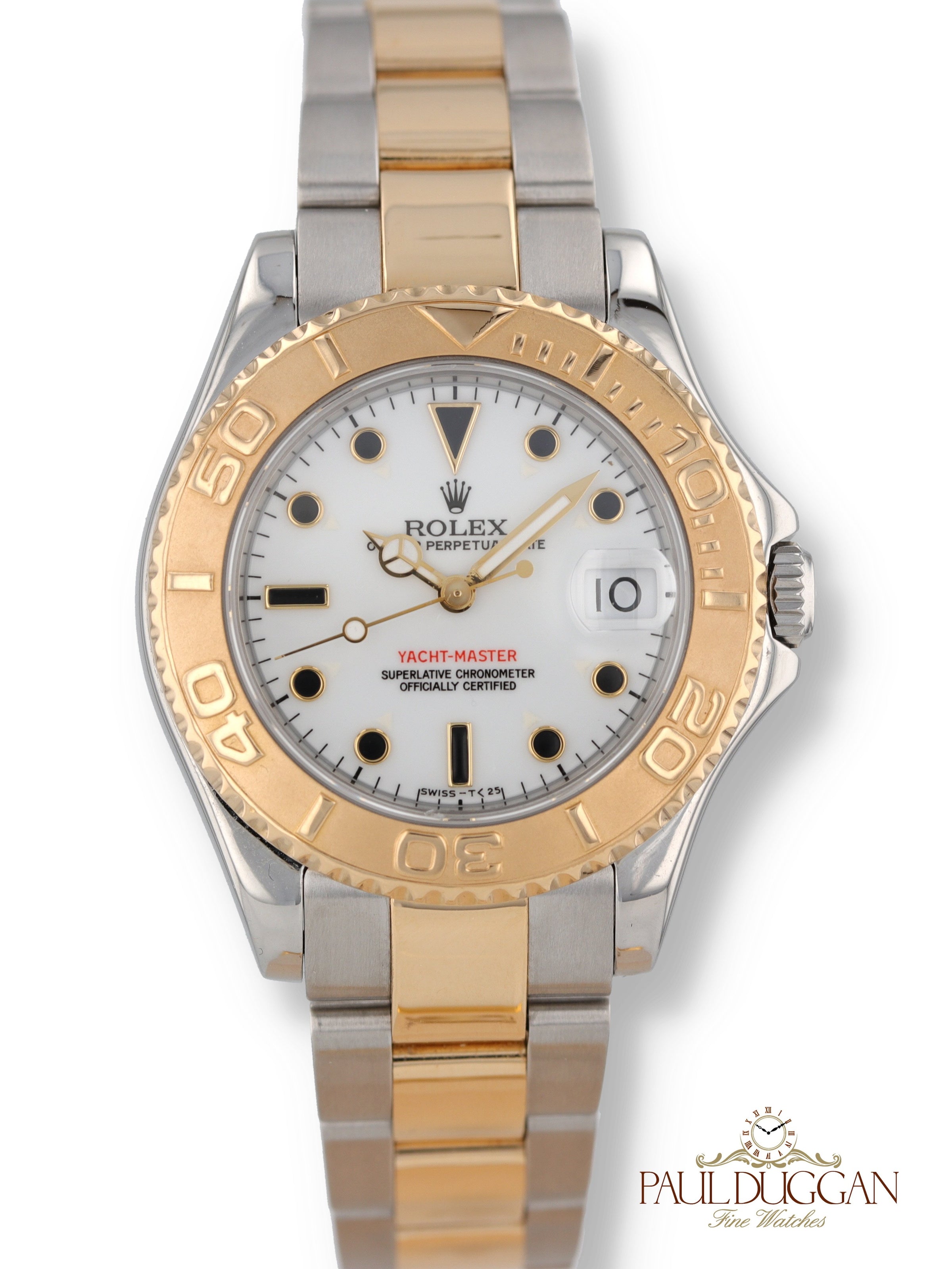 Rolex Yachtmaster 68623 Midsize 35mm Stainless Steel & 18k Yellow Gold