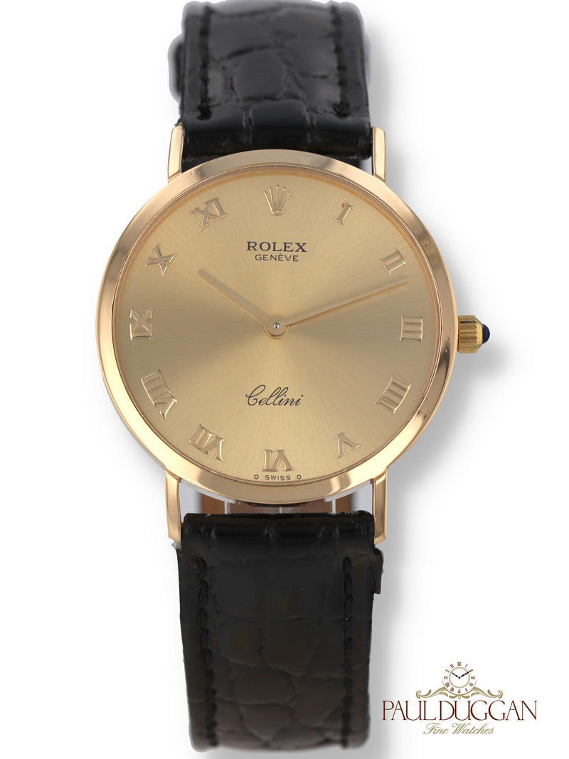 Rolex 18k Yellow Gold Cellini Ref. 4112