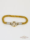 24k Gold & Diamond bracelet