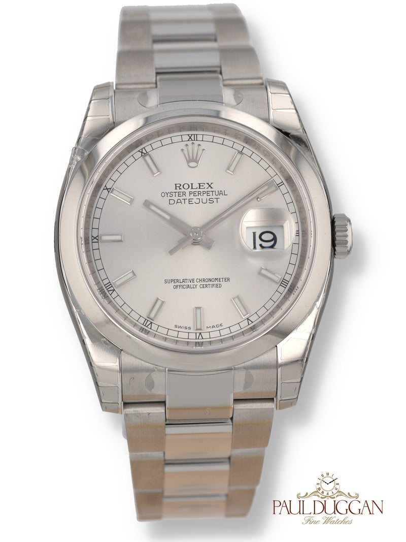 Rolex Datejust New Old Stock 116200 – Paul Duggan Fine Watches