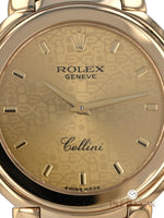 Rolex 18k Cellini 1991 Full Set Ref. 6623