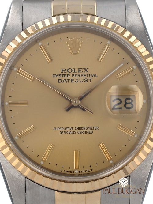 Rolex Datejust Circa 1987 Ref. 16233